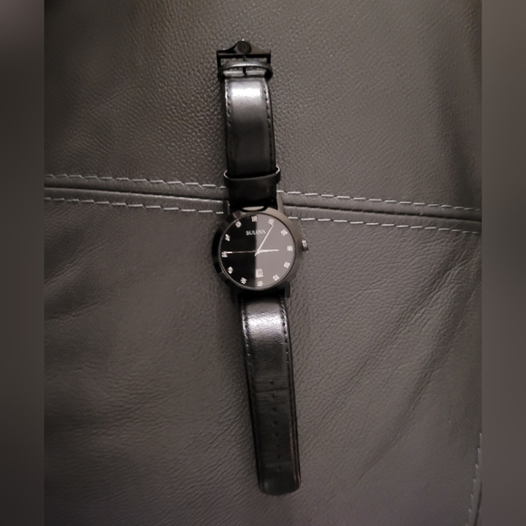 Bulova Diamond Dial Watch for Men - Picture 2 of 6